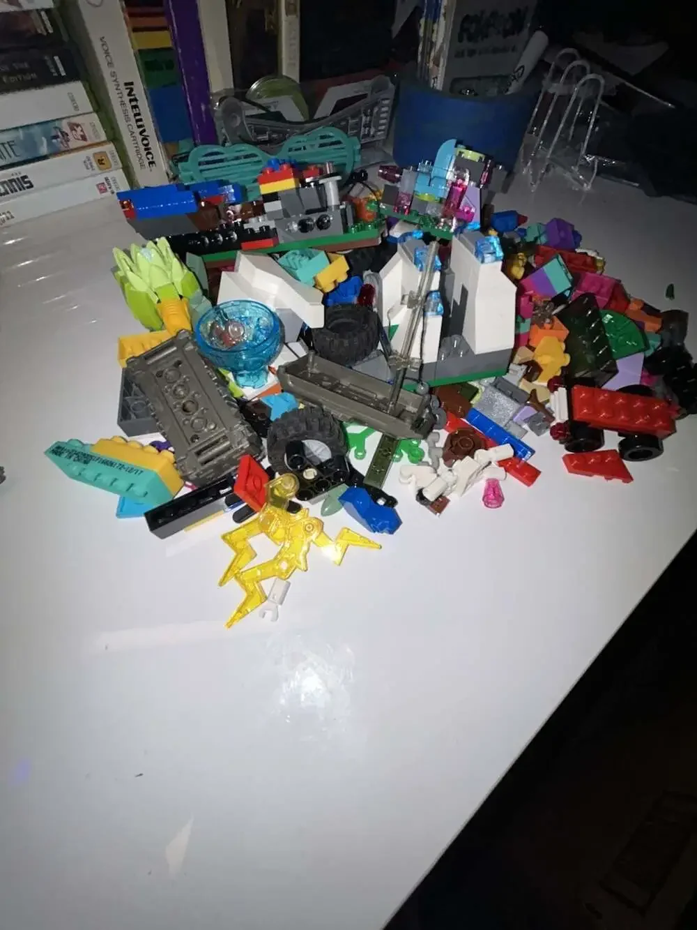 Assorted Mixed Lego  Minifigures and Building Toy Lot